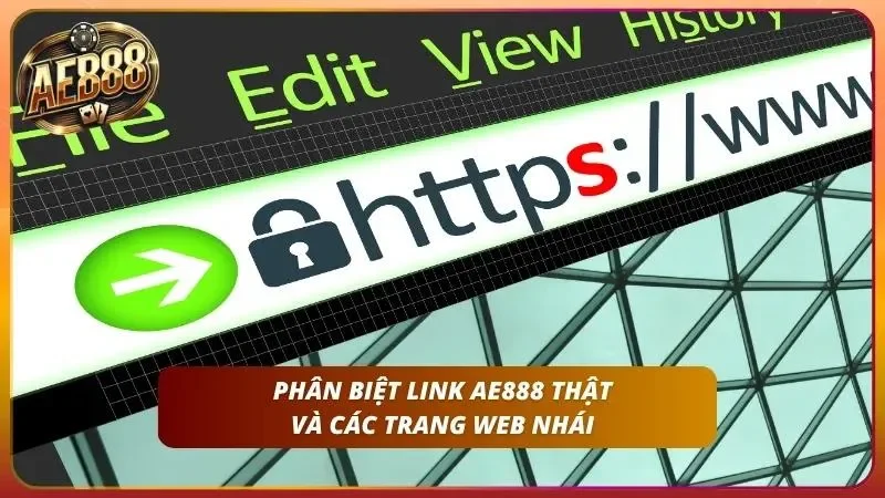 AE888 Là Gì? Giải Mã Toàn Tập Về Nhà Cái Hàng Đầu 2026 6 Cảnh giác trước những tên miền giả mạo lừa đảo người dùng