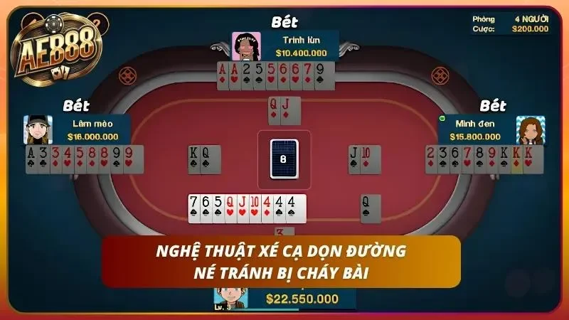 Cách Chơi Phỏm (Tá Lả) – Luật Và Mẹo Ăn Bài Từ Cao Thủ 4 Anh em nên chủ động xé cạ để tránh tình trạng hết lượt mà vẫn bị cháy bài