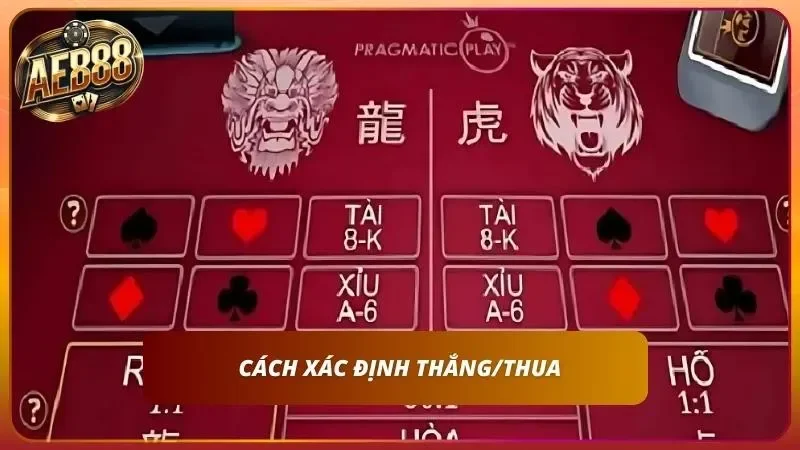 Cách Chơi Rồng Hổ (Dragon Tiger) - Luật Và Mẹo Đặt Cửa 3 Cách phân địch thắng thua đơn giản