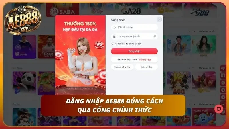 Truy cập đúng tên miền chính thống bảo vệ an toàn tài khoản