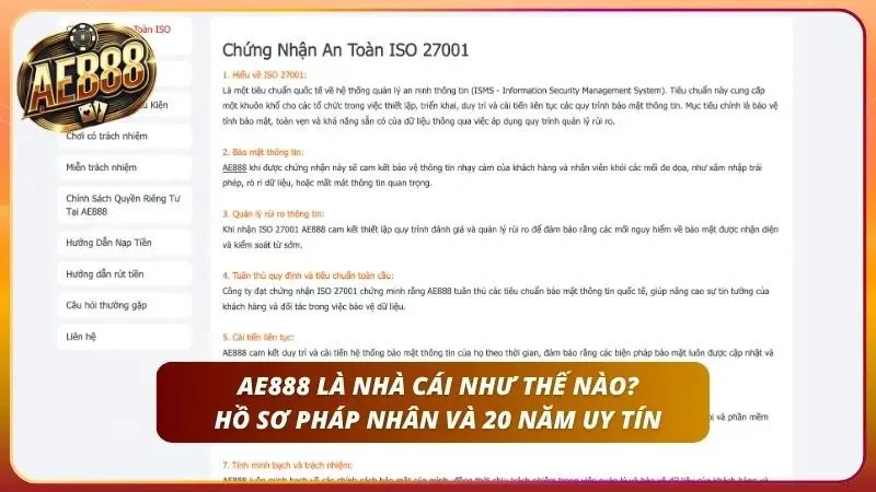 Đánh Giá AE888 Chi Tiết 2026 | Có Nên Chơi Tại AE888? 2 Minh chứng cho sự bền vững của một thương hiệu lão làng