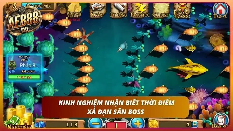 Mẹo Bắn Cá AE888 - Chiến Thuật Săn Boss Thưởng 50 Triệu 2026 2 Boss xuất hiện đúng lúc chưa chắc là cơ hội tốt nhất
