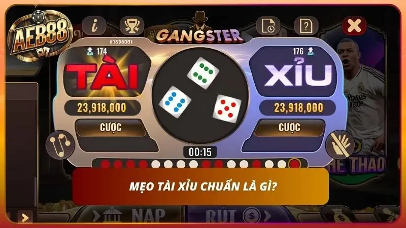Mẹo Tài Xỉu Chuẩn Tại AE888 - Đặt Cược Thông Minh Cho Mọi Bet Thủ 1 Mẹo tài xỉu được nhiều người áp dụng