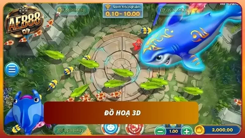 Top Game Bắn Cá Hot Nhất 2026 - Đáng chơi tại AE888 2 Đồ hoạ 3D 60FPS vượt bậc